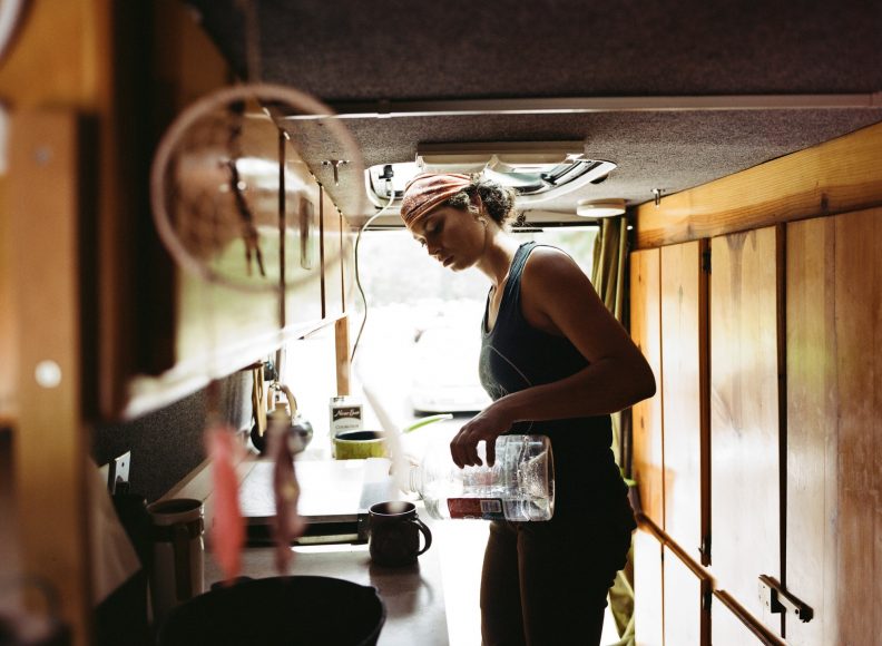 Van life in Yosemite