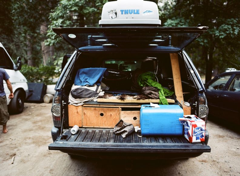 Van life in Yosemite