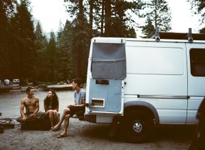 Van life in Yosemite
